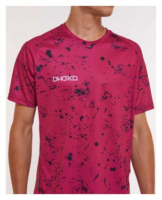Maillot Manches Courtes Dharco Rouge
