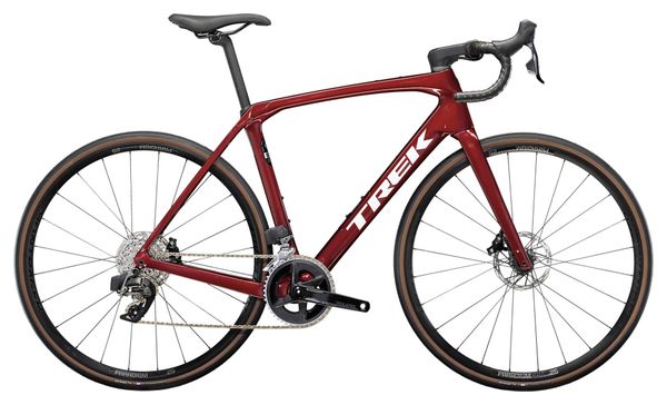 Produit Reconditionné - Vélo de Route Trek Domane SL 6 Sram Rival eTap AXS 12V 700mm Rouge Crimson 2023