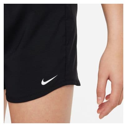 Nike Dri-Fit One High Rise meisjesshort zwart