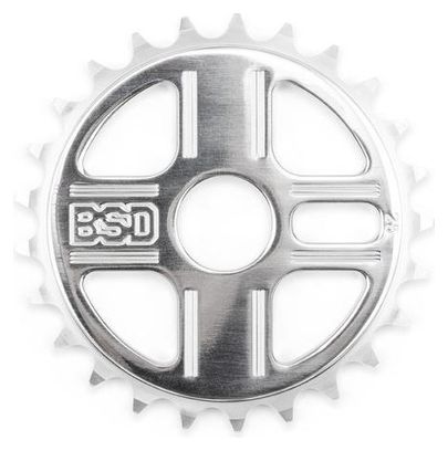 Pignone TBT BSD BMX con anello a catena lucido