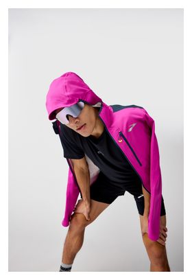 Brooks High Point 2 Waterproof Jacket Pink Mann