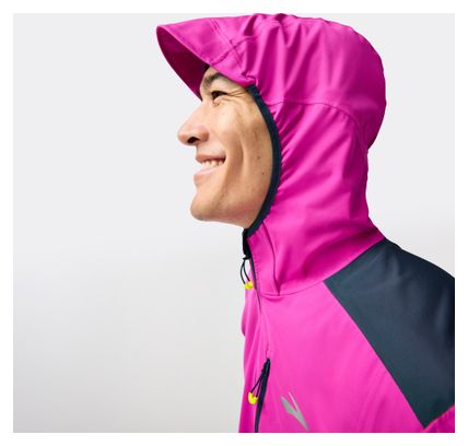 Brooks High Point 2 Waterproof Jacket Pink Mann