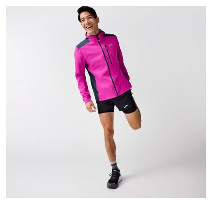 Brooks High Point 2 Waterproof Jacket Pink Mann