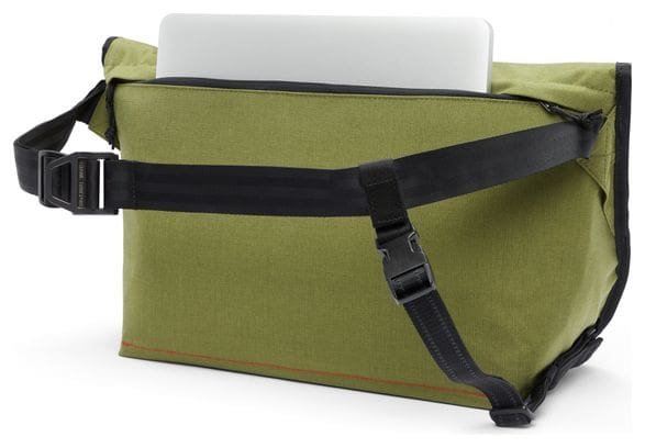 Borsa A Tracolla MID Simple Messenger Cromata Verde Nera