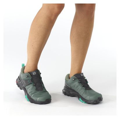 Chaussures de Randonnée Salomon X Ultra 4 GTX Vert Noir Femme