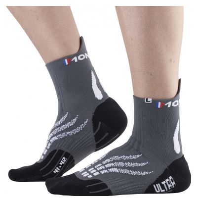 Monnet Run Ultra Running Socks Gray