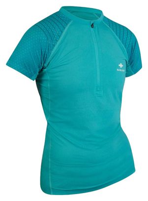 Raidlight 1/2 Zip R-Light Women's Short Sleeved Jersey Spearmint