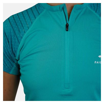 Raidlight 1/2 Zip R-Light Women's Short Sleeved Jersey Spearmint