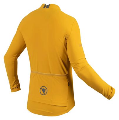 Maillot Manches Longues Endura Pro SL II Jaune Moutarde