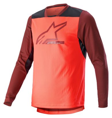 Alpinestars Drop 6.0 V2 Bordeaux/Corail long-sleeve jersey