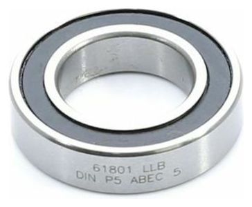 Hub bearing 61801 LLB CN A5 (ABEC 5) 12 x 21 x 5mm