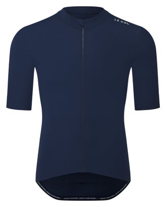 Maglia da uomo a maniche corte Le Col Pro blu