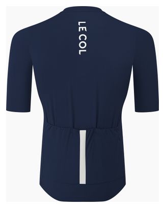 Maglia da uomo a maniche corte Le Col Pro blu