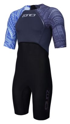 Zone3 Kona Target Trisuit Blauw Paars