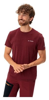 Vaude Sveit Technisches T-Shirt Rot