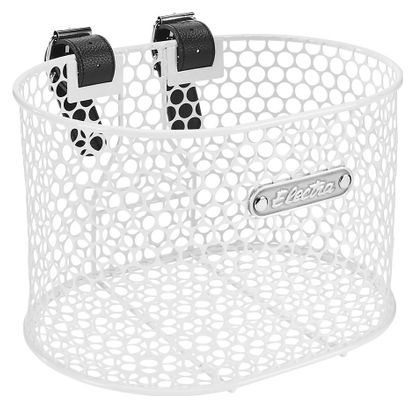 Electra Honeycomb Front Basket White