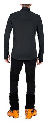 Vaude Livigno Halfzip II Langarm Top Schwarz