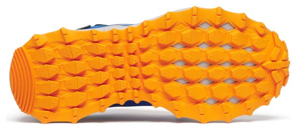 Saucony Peregrine KDZ Shield Blue/Orange Children's Trail Shoes