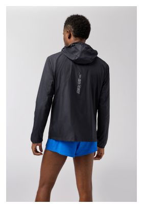 Men's Brooks Canopy Packable Windbreaker Jacket Black