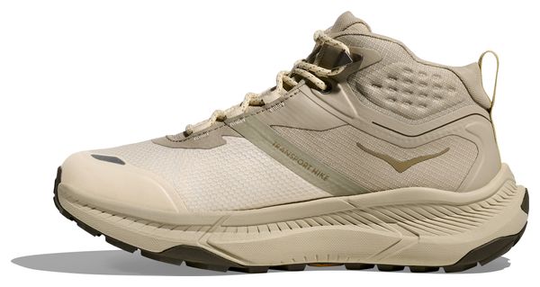 Hoka Transport Hike GTX Beige/Khaki Women's Outdoor Shoes