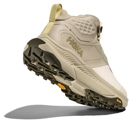 Hoka Transport Hike GTX Beige/Khaki Women's Outdoor Shoes