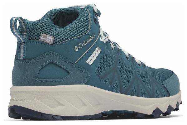 Chaussures de Randonnée Femme Columbia Mid Peakfreak II Outdry Bleu