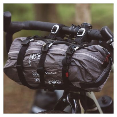 Arnés para bolsa de manillar Riverside Bikepacking negro