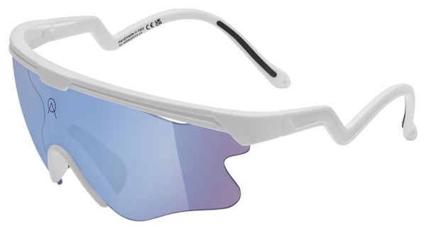 Alba Optics Delta Brille Weiß Vzum F-Lens Flamingo Lei