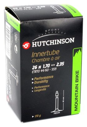 HUTCHINSON binnenband STANDARD 26 x 1.70 tot 2.35 Presta