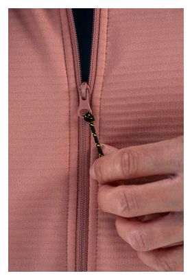 Felpa tecnica Lagoped Gelinotte Hoodie rosa da donna 