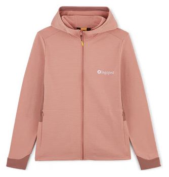 Felpa tecnica Lagoped Gelinotte Hoodie rosa da donna 