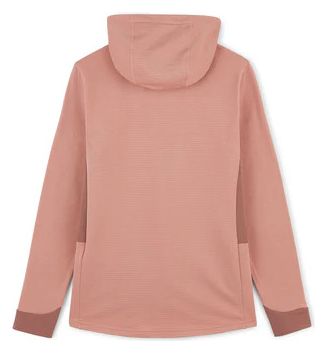 Felpa tecnica Lagoped Gelinotte Hoodie rosa da donna 