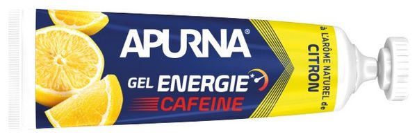 Gel Energético Apurna Limón Cafeína Paso Difícil 5x35g