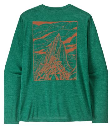 T-Shirt Manches Longues Patagonia Capilene Cool Daily Vert Homme