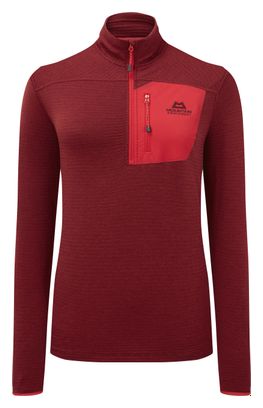 Mountain Equipment Lumiko Zip T Fleece Red