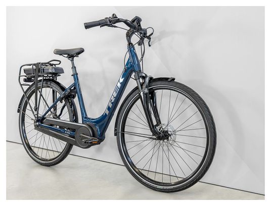 Vélo de Ville Électrique Trek District+ 2 Lowstep Shimano Nexus 7V 500 Wh 700 mm Bleu 2023