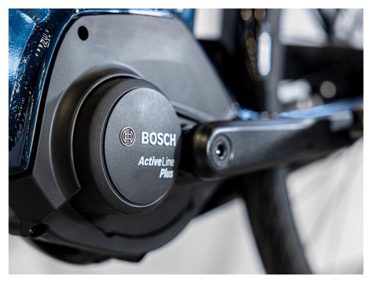 Vélo de Ville Électrique Trek District+ 2 Lowstep Shimano Nexus 7V 500 Wh 700 mm Bleu 2023