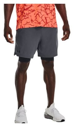 Under Armour Vanish Woven 2-in-1 Shorts Grau