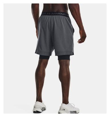 Under Armour Vanish Woven 2-in-1 Shorts Grau