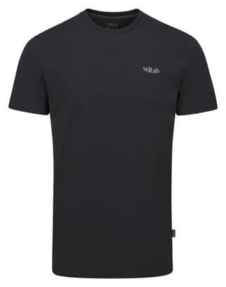 T-Shirt Rab Basecamp 3 Peak Schwarz