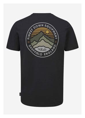 T-Shirt Rab Basecamp 3 Peak Noir