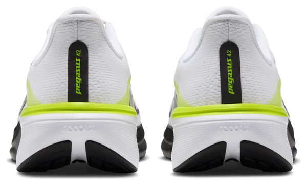 Nike Pegasus 42 Running Shoes, White/Yellow, Men's