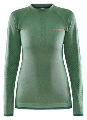 Craft ADV Warm Intensity Green Women's Long Sleeve Under Jersey