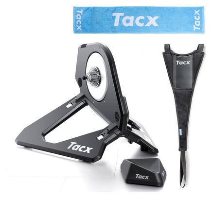 Pack Home Trainer Tacx Neo Smart - Toile Anti Transpiration - Serviette Éponge