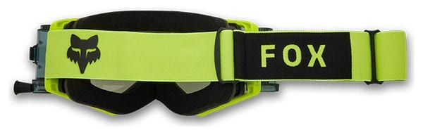 Masque VTT Fox Airspace Roll Off Jaune Fluo