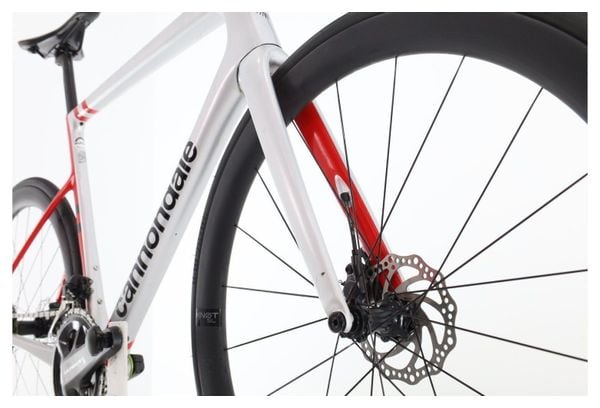 Produit reconditionné · Cannondale Supersix Evo Carbone Di2 12V · Gris / Vélo de route / Cannondale | Bon état