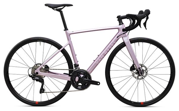 Van Rysel NCR CF racefiets Shimano 105 12S 700mm Roze 2024