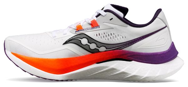 Produit Reconditionné - Chaussures de Running Homme Saucony Endorphin Speed 4 Blanc Violet Orange