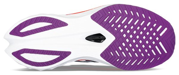 Produit Reconditionné - Chaussures de Running Homme Saucony Endorphin Speed 4 Blanc Violet Orange