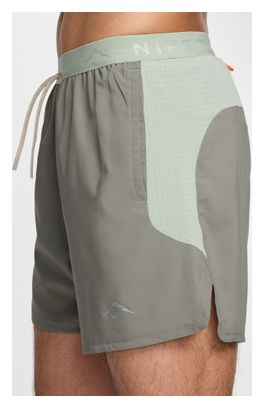 Heren Nike Dri-Fit Trail 6in Khaki Korte Broek